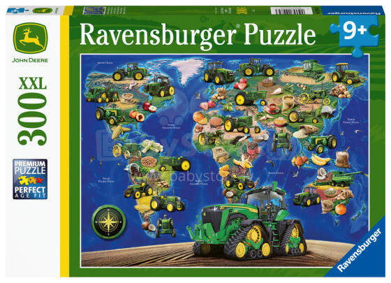Ravensburger puzle 300 gab. John Deere pasaule