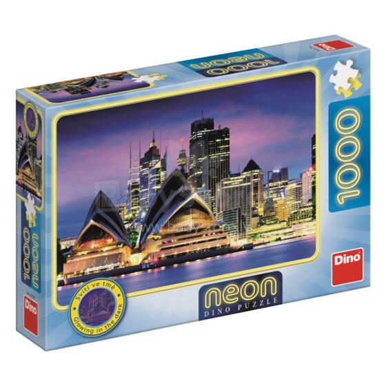 Dino Neon Puzzle 1000 gabali Sydney