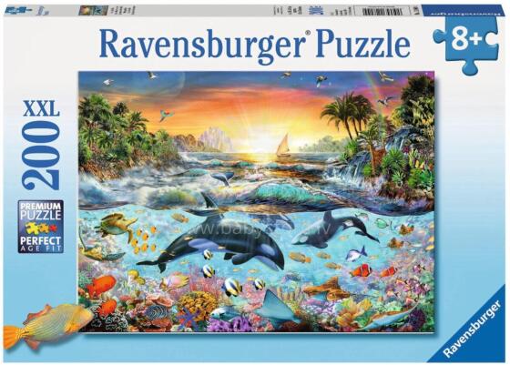 Ravensburger puzle 200 gab. Orca paradīze