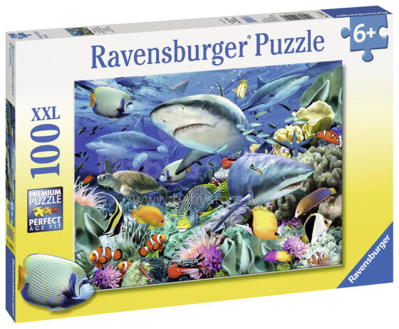 Ravensburger puzle 100 gab. Zivju rifs