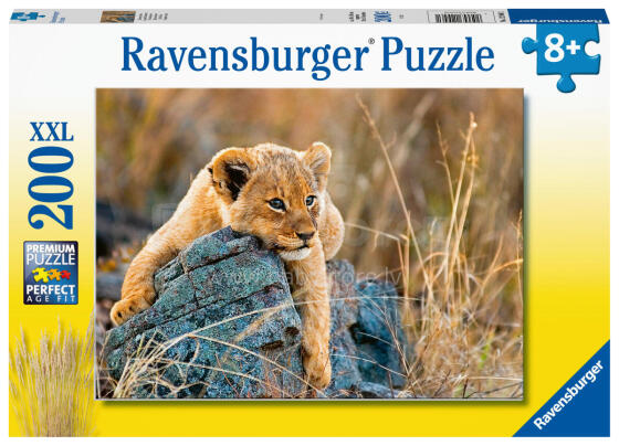 Ravensburger puzle 200 gab. Lauvas mazulis