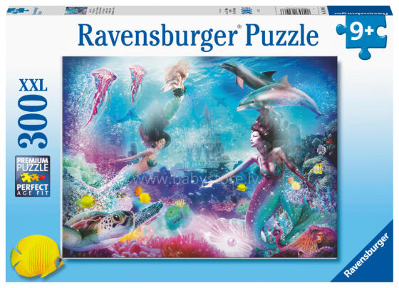 Ravensburger puzle 300 gab. Jūras meitenes