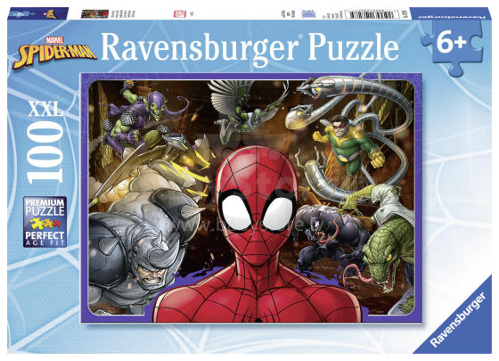 Ravensburger puzle 100 gab. Zirneklis
