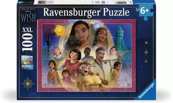 Ravensburger puzle 100 gab. Vēlmju varoņi