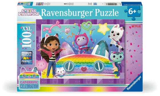 Ravensburger puzle 100 gabali: Gabija un draugi
