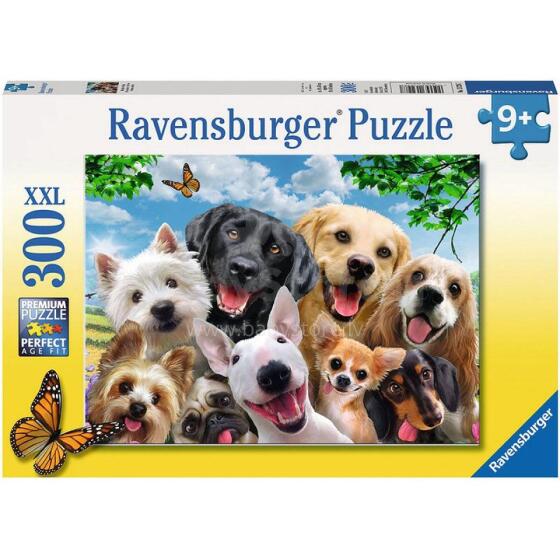 Ravensburger XXL puzle 300 gab. Priecīgie suņi