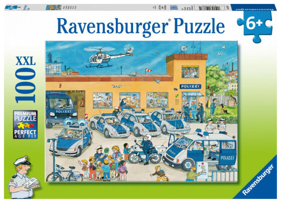 Ravensburger puzle 100 gab. Policijas iecirknis