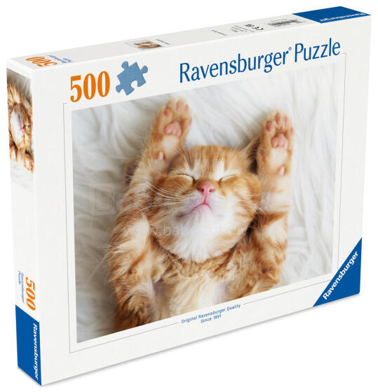 Ravensburger puzle 500 gabali: Sarkanā kaķa