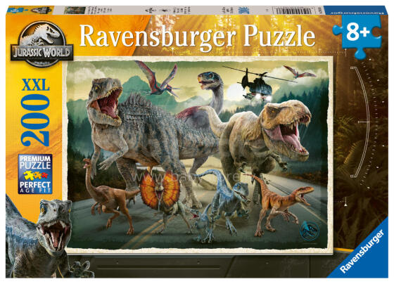 Пазл Ravensburger 200 деталей Юрский период