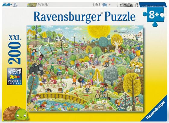 Ravensburger puzle 200 gab. Ilgtspējīgs