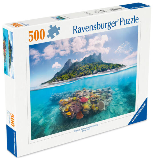 Пазл Ravensburger 500 деталей: Островное водное побегство