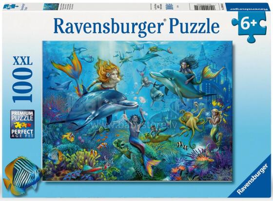 Пазл Ravensburger 100 деталей Подводное приключение