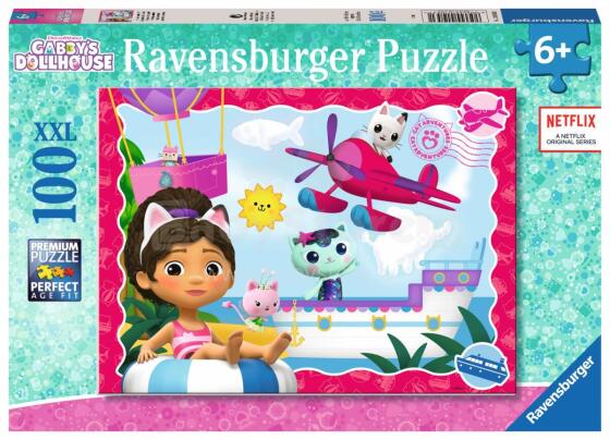 Ravensburger puzle 100 gab. Gabby leļļu māja
