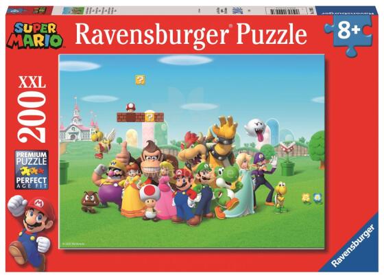 Ravensburger puzle 200 gab. Super Mario