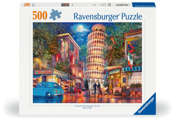 Ravensburger puzle 500 gabali: Vakars Pizā