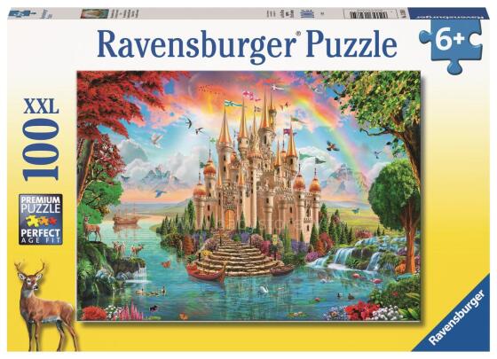Ravensburger puzle 100 gab. Varavīksnes pils