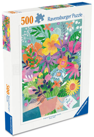 Ravensburger puzle 500 gabali: Ziedi Tev
