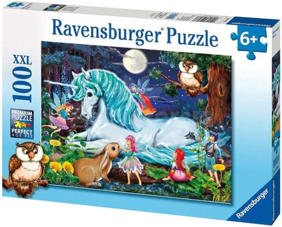 Ravensburger puzle 100 gab. Burvīgā meža