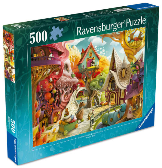 Ravensburger puzle 500 gabali: Mājās, kur ir sirds