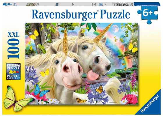 Ravensburger puzle 100 gab. Neuztraucies, esi laimīgs