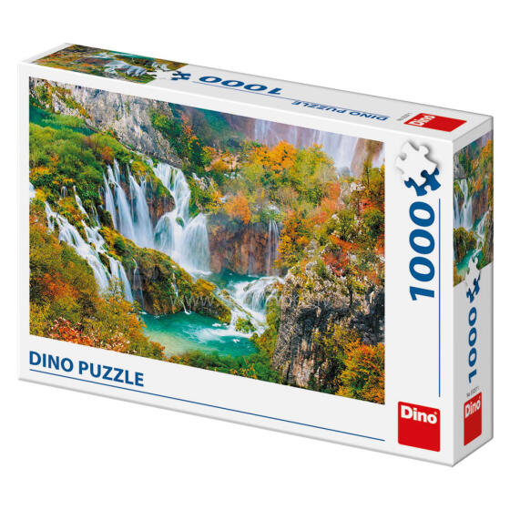 Dino puzle 1000 gabali Plitvices ezeri, Horvātija