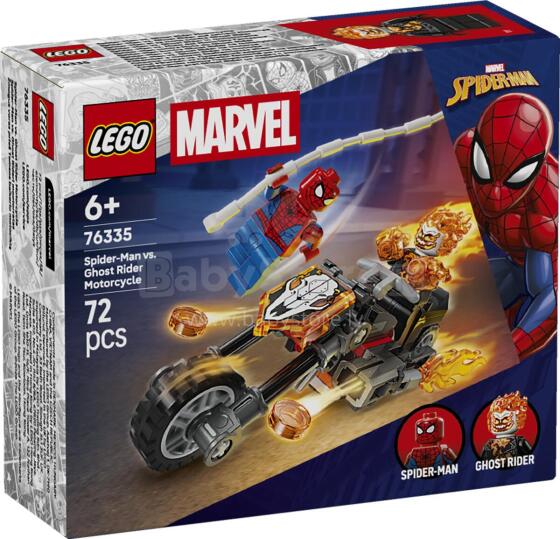 LEGO Super Heroes Zirneklis pret Spoku Braucamo