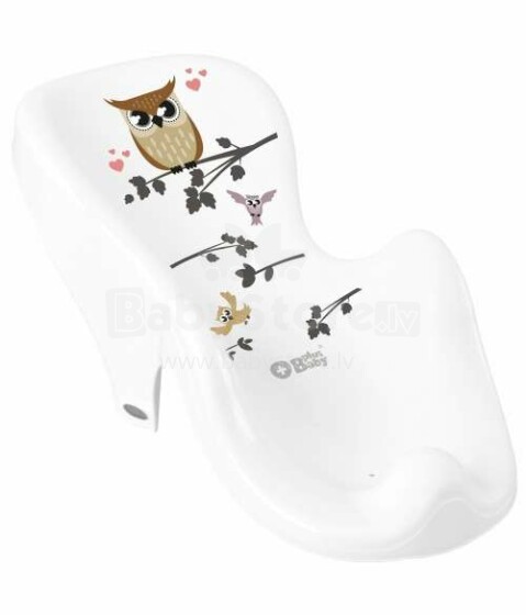Tega Baby PB-SOWA-003 Vonios kėdutė BROWN OWL balta
