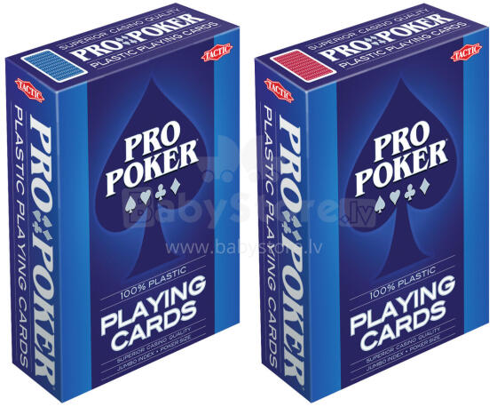 Taktika Pro Pokera Kārtis - Plastmasas