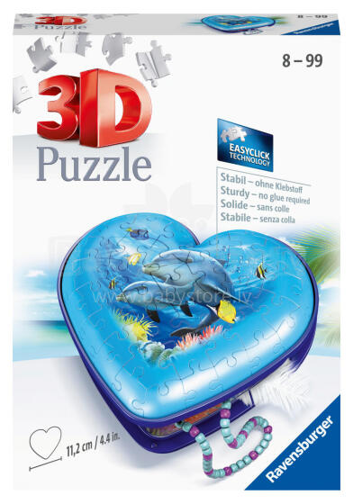 Ravensburger 3D puzle Sirds kaste zemūdens pasaule