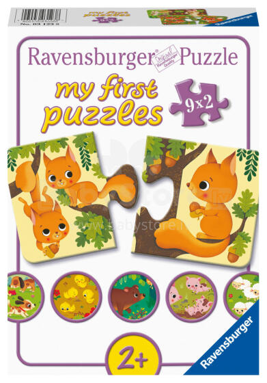 Ravensburger Mans pirmais puzlis 9x2 gab.