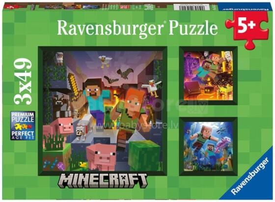 Ravenburgeri puzle 3x49 gabali Minecraft
