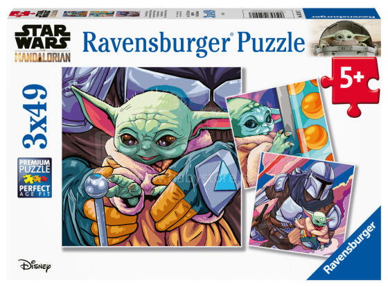 Ravensburger puzle 3x49 gabali Star Wars