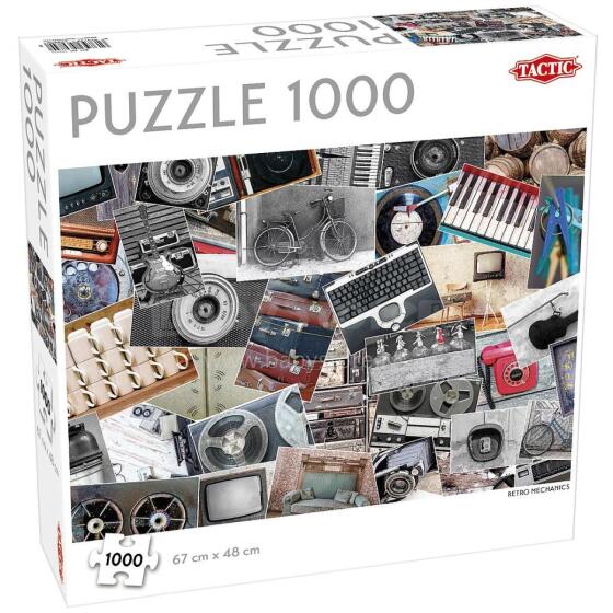 Taktiskā puzle 1000 gab. Retro kvadrāts