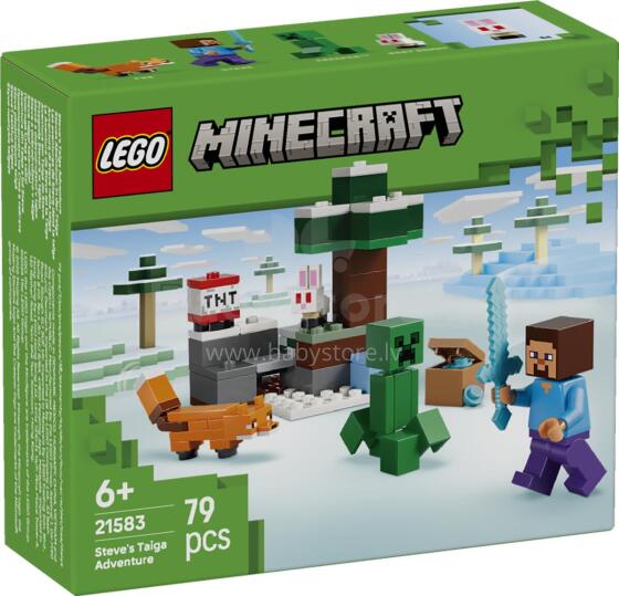 LEGO Minecraft Stīva Taigas Piedzīvojums