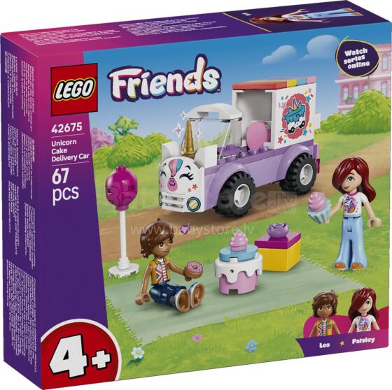 LEGO Friends vienradža kūku piegādes auto