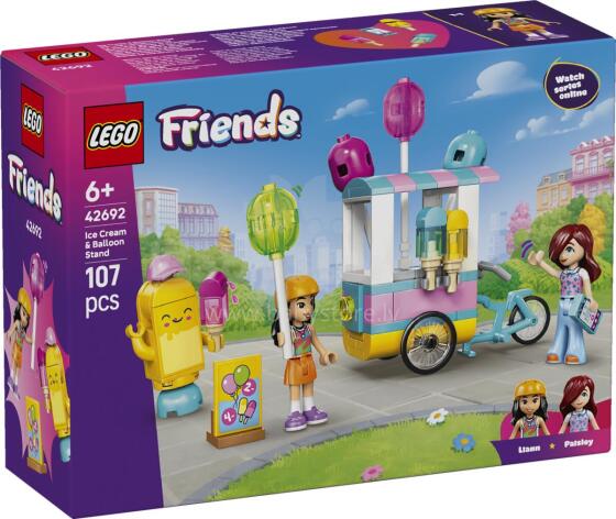 LEGO Friends Лавка мороженого и воздушных шаров