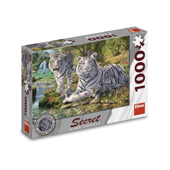 Dino Slepenais Pužlis 1000 Gabali: Baltais Tigris