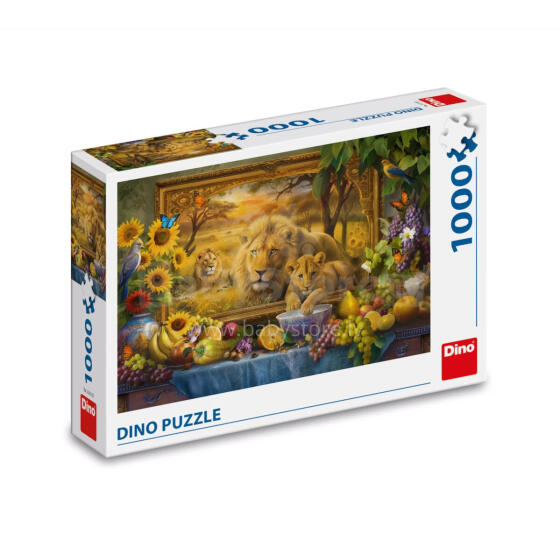 Dino puzle 1000 gabali: Lauvas atdzīvojas