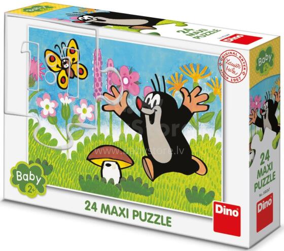 Dino puzle 24 gabali Varde uz sēnes