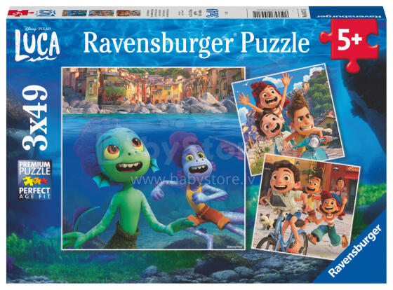 Ravensburger puzle 3x49 gabali Luca