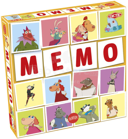 Taktiskā galda spēle Memo Lotte
