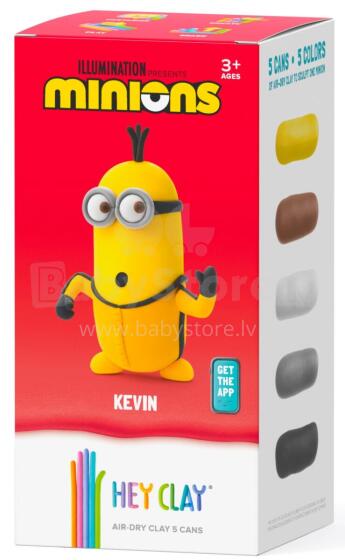 HEY CLAY modelēšanas māls Cla Minions Kevins