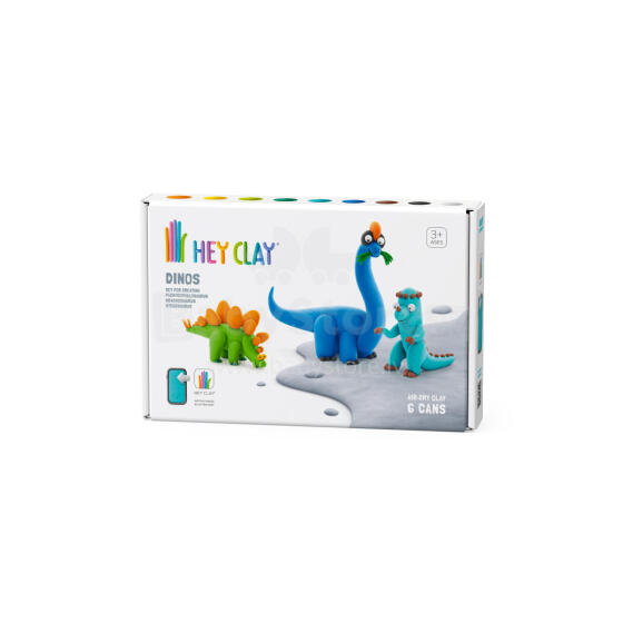 HEY CLAY veidošanas māls Dinosauri izvēle 2
