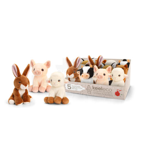 Keel Toys Mīļie Lauksaimniecības Dzīvnieki 12 cm
