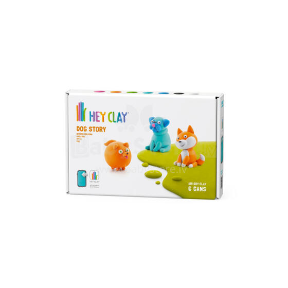 HEY CLAY modelēšanas māls 6 gab.: Suņu izvēle