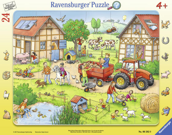 Ravensburger Rāmja puzle 24 gabali My Little Farm