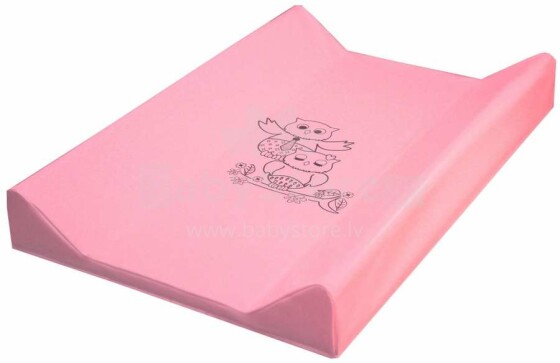 Abakus Baby Owl Pink Art.29425 Доска для пеленания с твёрдым днищем