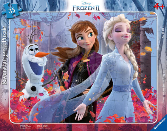 Ravensburger rāmis puzle 35 gabali Frozen II