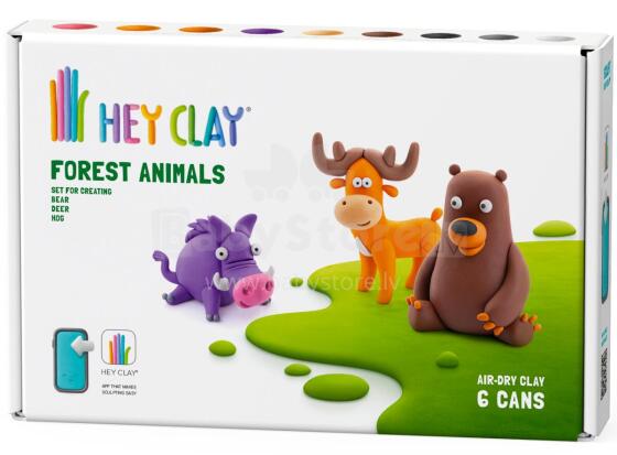 HEY CLAY Modeling Clay Forest Animals Selection 2