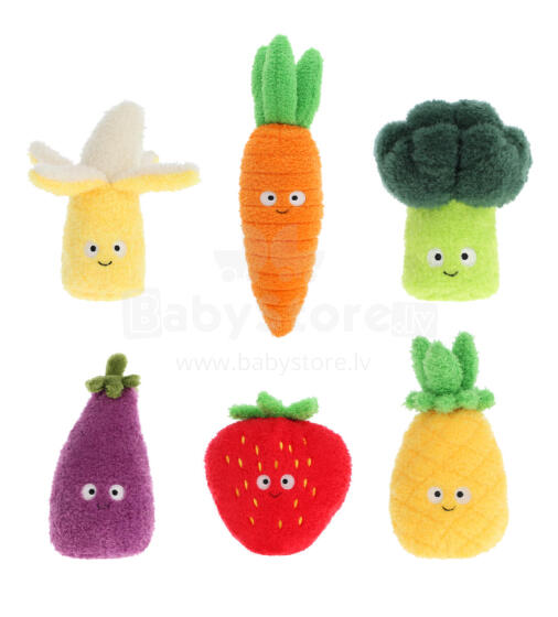 Keel Toys Keeleco Фрукты и Овощи 12 см - 6 различных